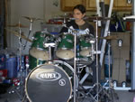 Johnny at Band Practice